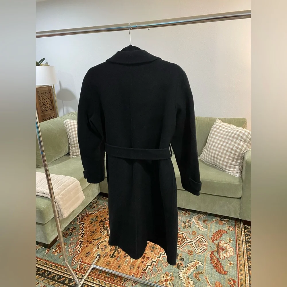 Theory Cashmere Wrap Coat - Picture 3 of 4